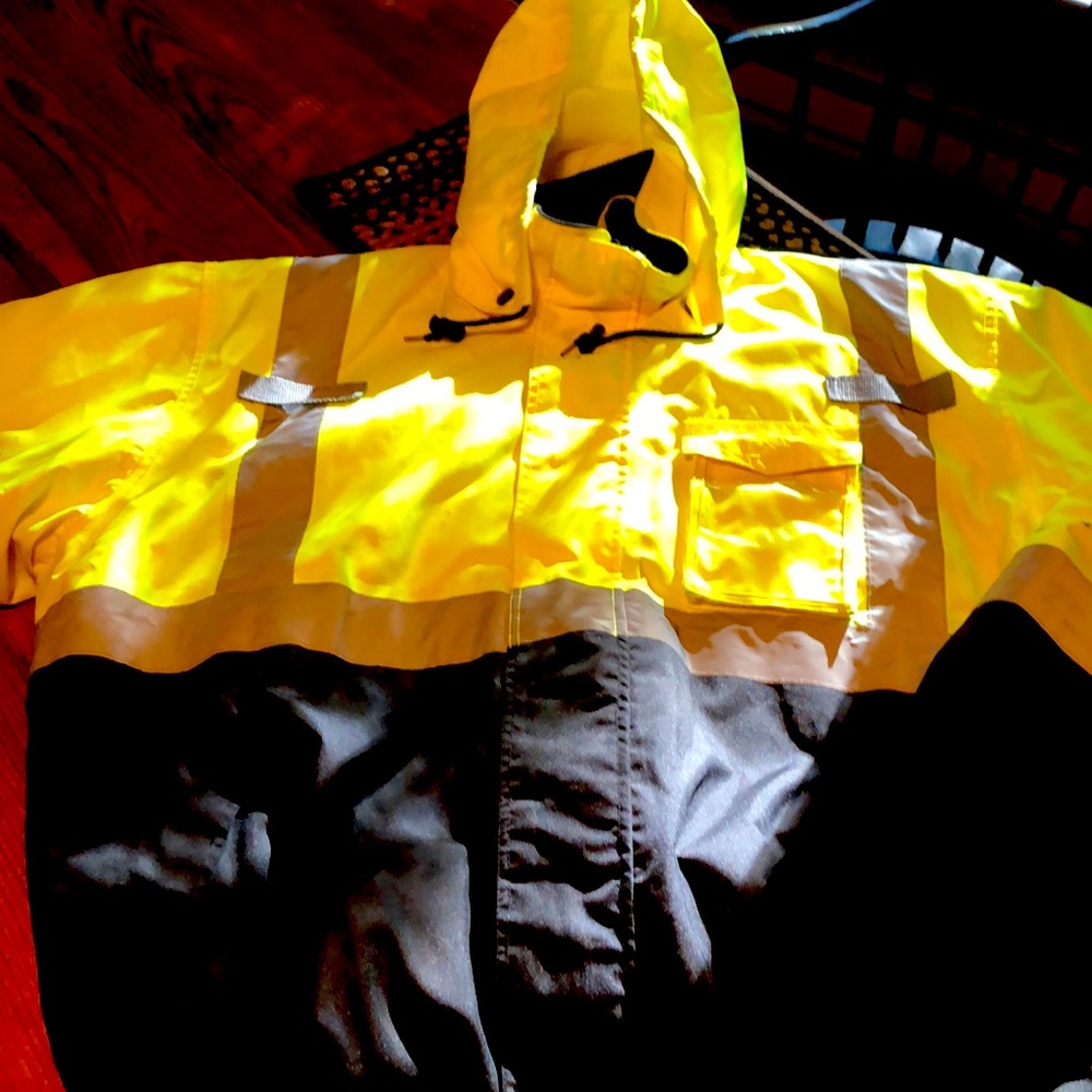 2XL High visibility winter work Jack